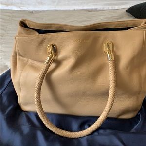 Cole Haan buttery soft leather satchel